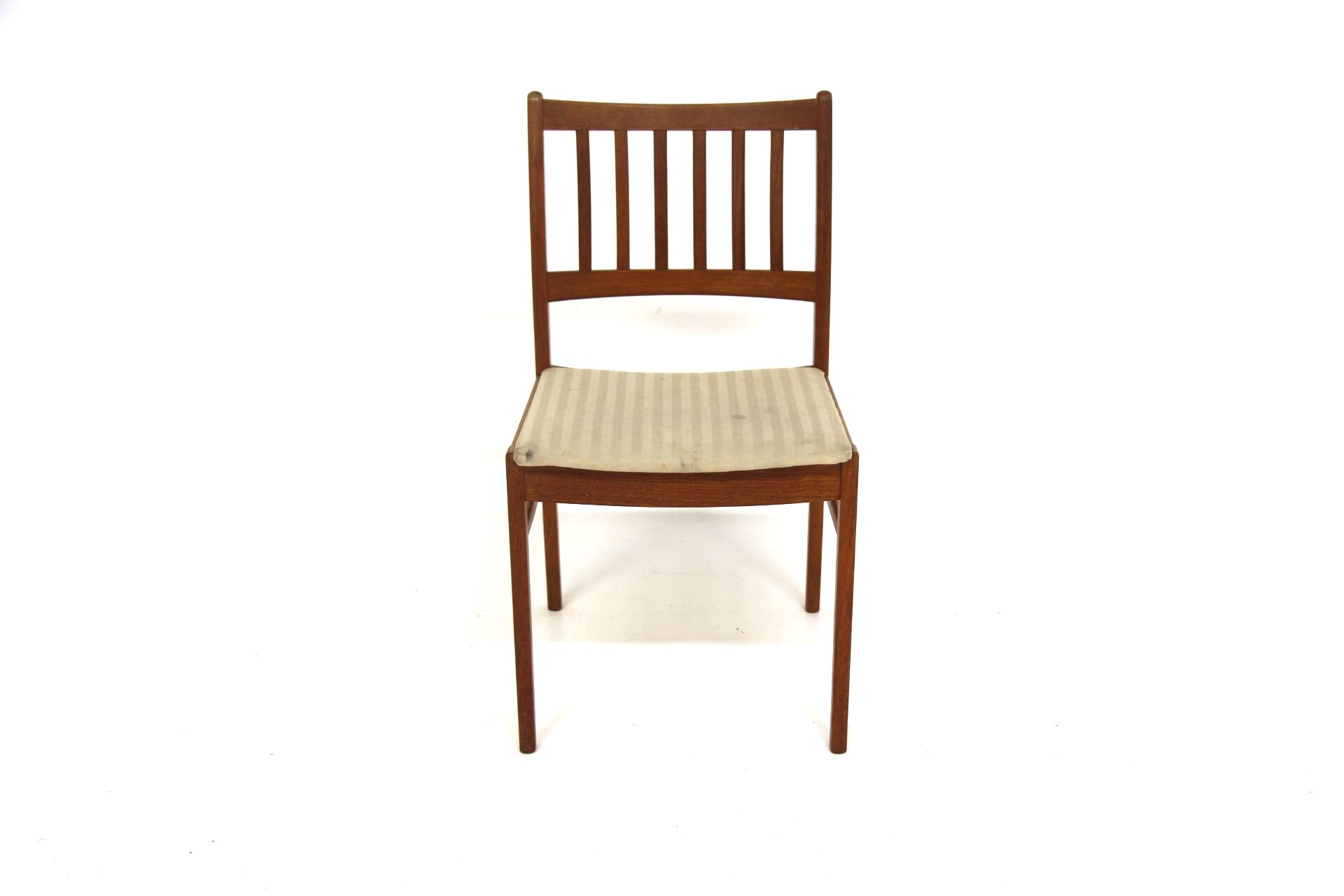 Set de 6 chaises scandinave en noyer, Suède, 1960