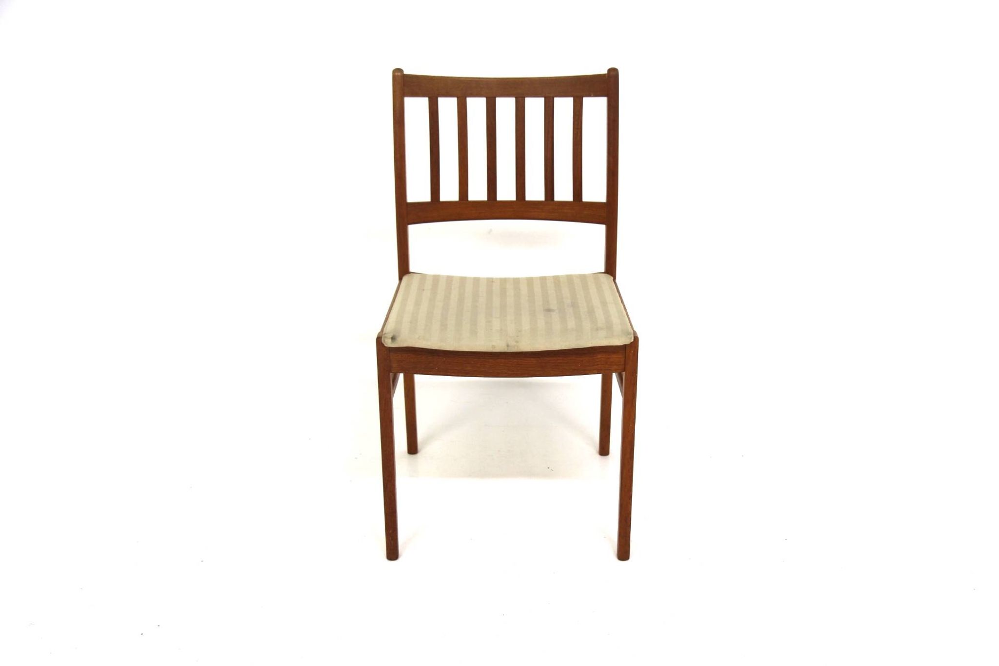 Set de 6 chaises scandinave en noyer, Suède, 1960