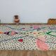 Handmade wool Berber rug 285 X 162 CM