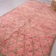 Pink Vintage Moroccan Rug 204 x 340 cm - Berber Wool Rug - Handmade Rug Boh