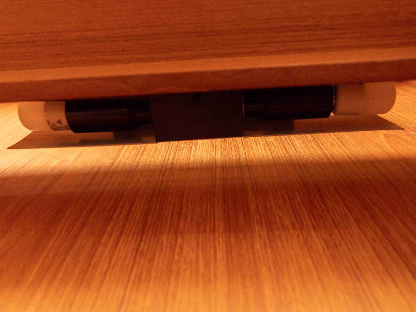 80s illuminated Showcase in Danish Design