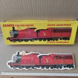 Old puzzle James the red engine, Thomas the train