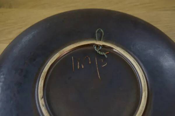 Ruscha ceramic wall plate, 1960s