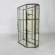 Vitrine miniature laiton verre, étagère