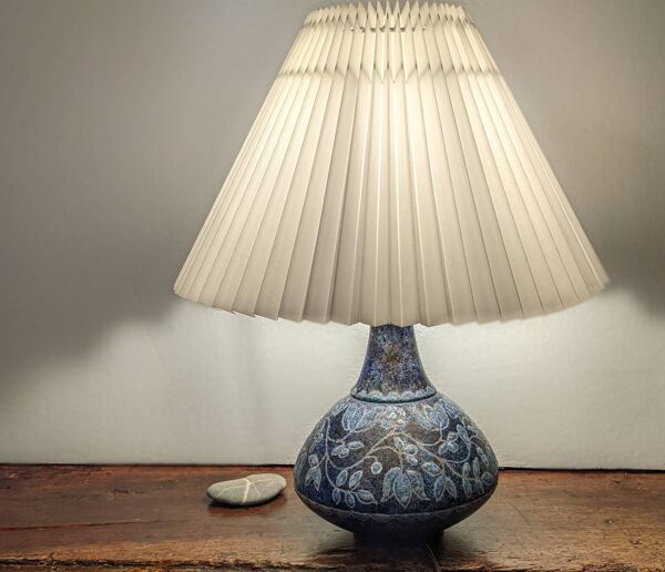 Lampe en céramique vintage, La grange aux potiers