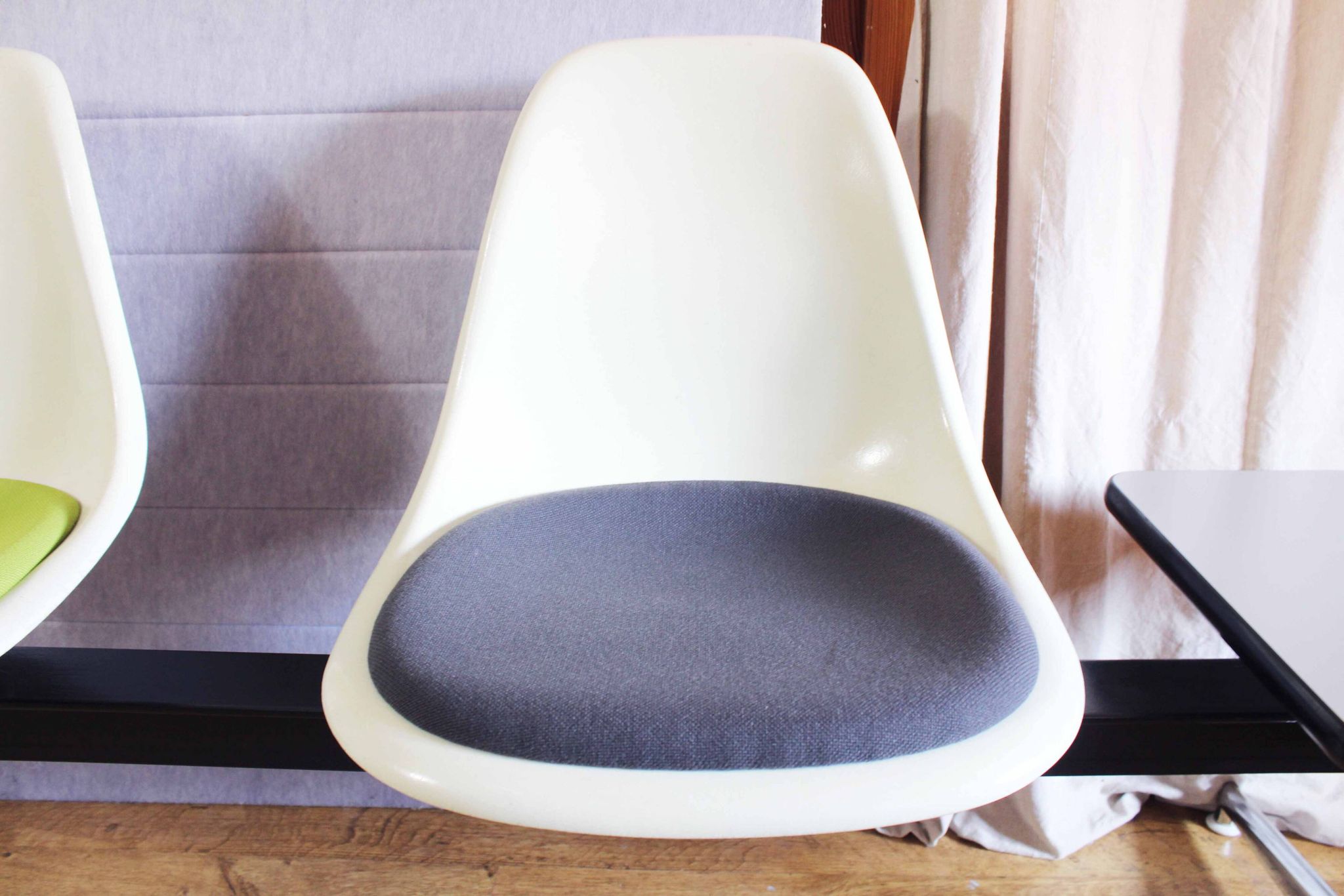 Eames Bench 4 places Vitra Edition 1970 Fibreglass