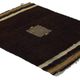 Small Vintage Anatolian Kilim Brown and Beige 165 x 128 cm