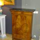 Secretary Louis Philippe in walnut and walnut plating 98 x 143 cm