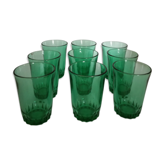Series of 9 green drinks