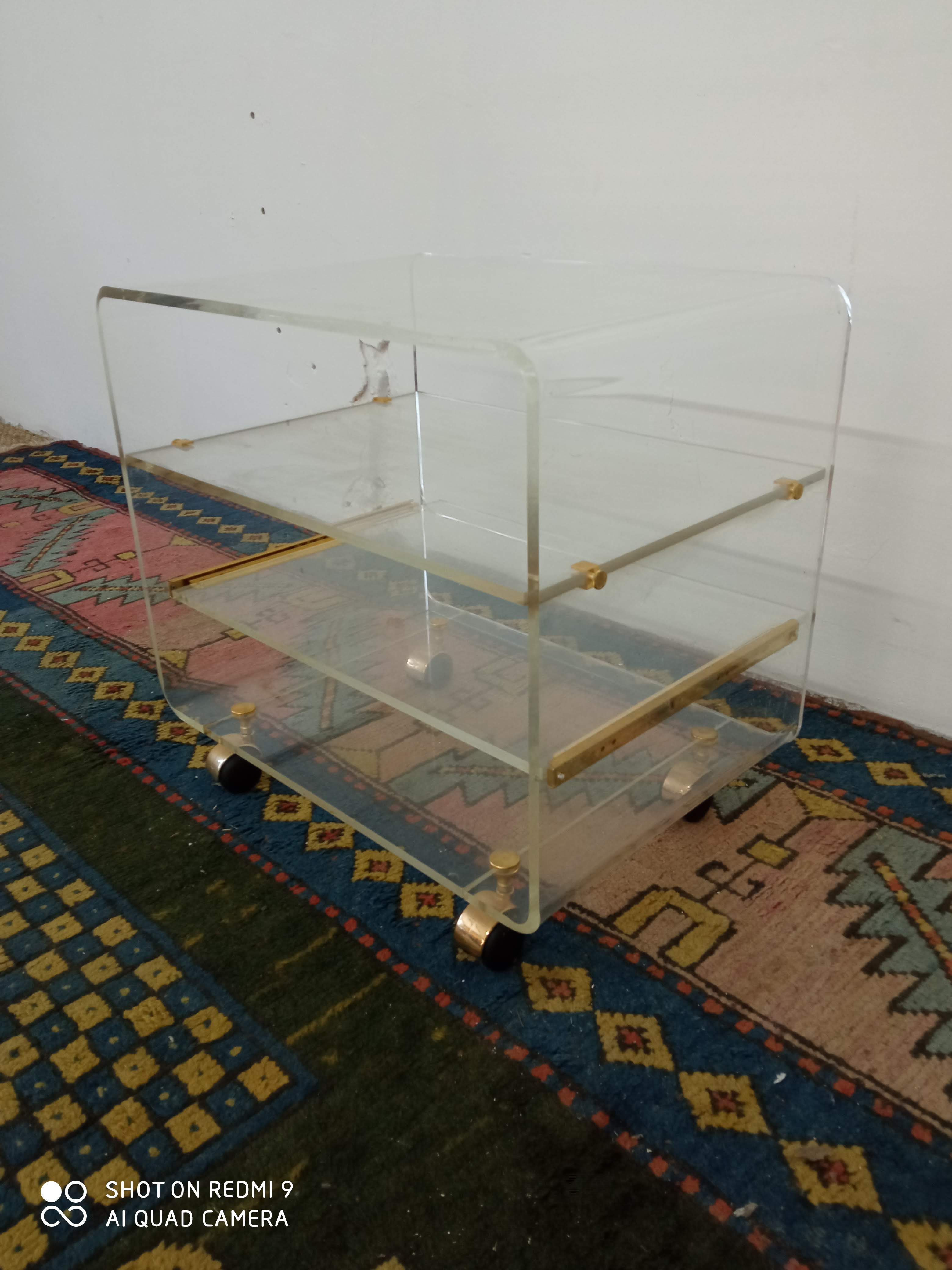 Serving table in altuglass circa 1970