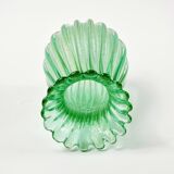 Mid-Century Ribbed Murano Glass Vase by Archimede Seguso for Seguso Vetri d'Arte, Italy, 1950s