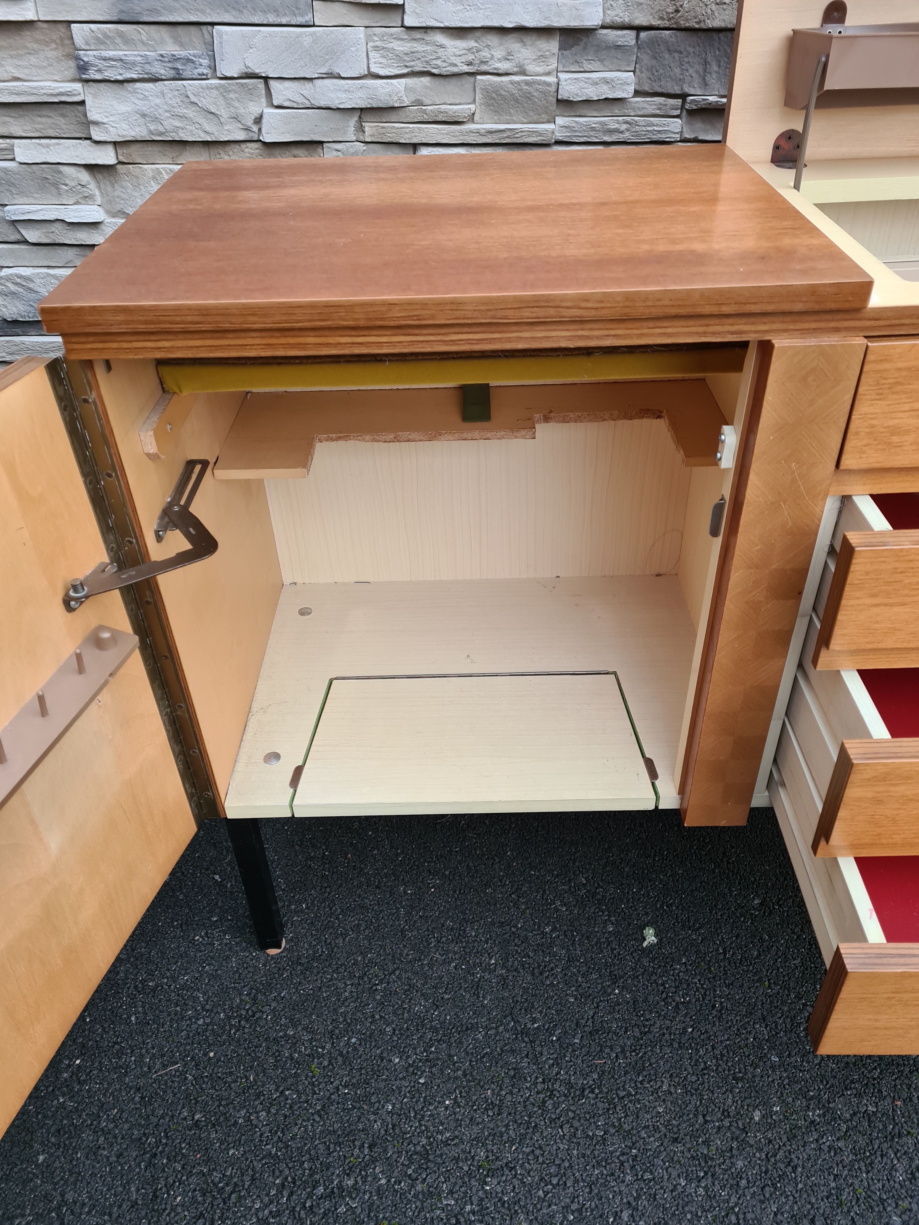 Commodity console - old craft furniture