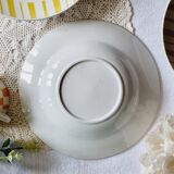 Set of 5 soup plates FB Badonviller
