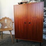 Wardrobe design 1970, teak