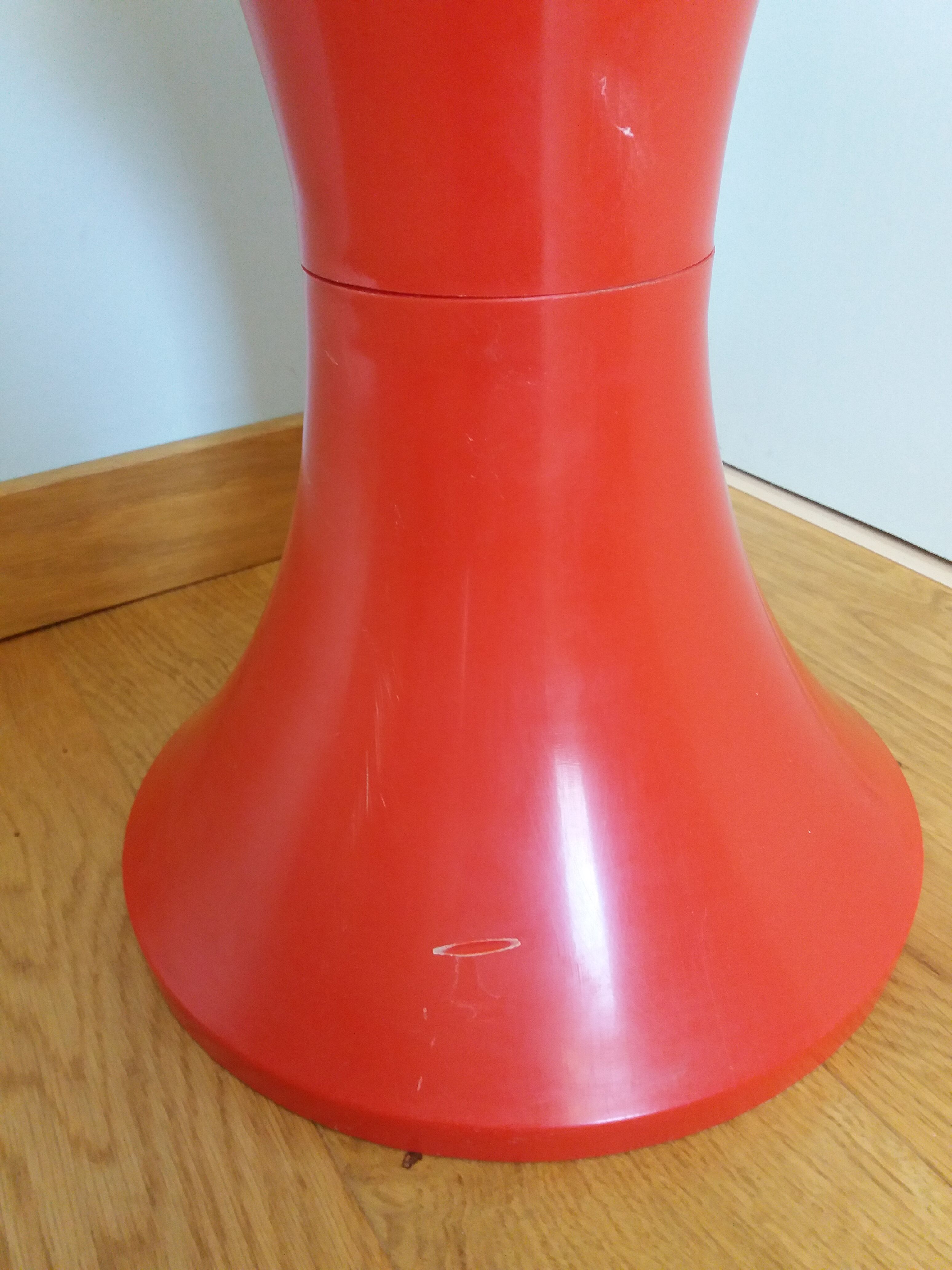 Tabouret Tam Tam diabolo rouge