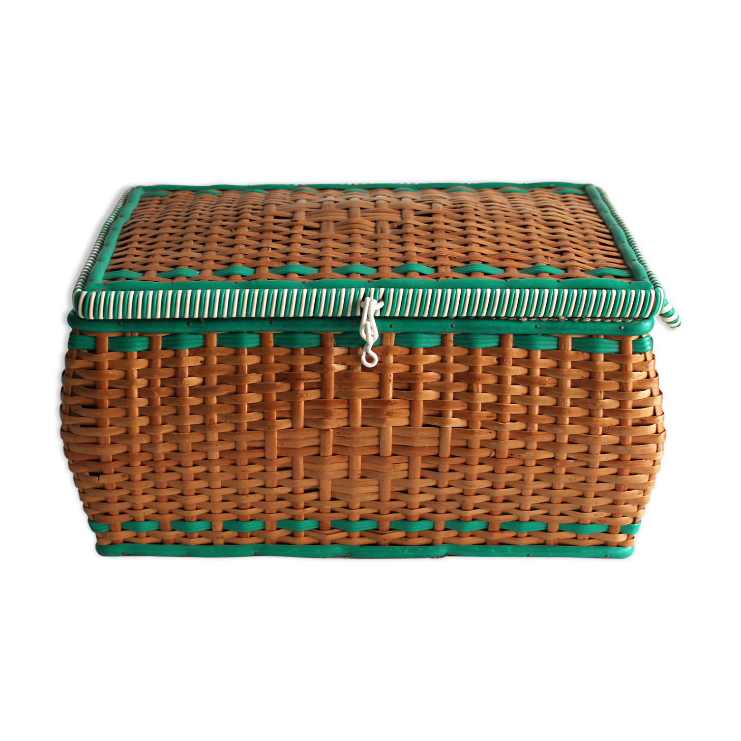 Rattan book box