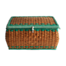 Rattan book box