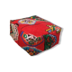 Moroccan carpet pouf 60x60x27cm