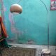 Lampadaire arc 1970 design Guzzini