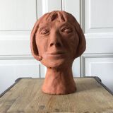 Terracotta bust