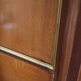 Louis XVI style semainier in mahogany veneer