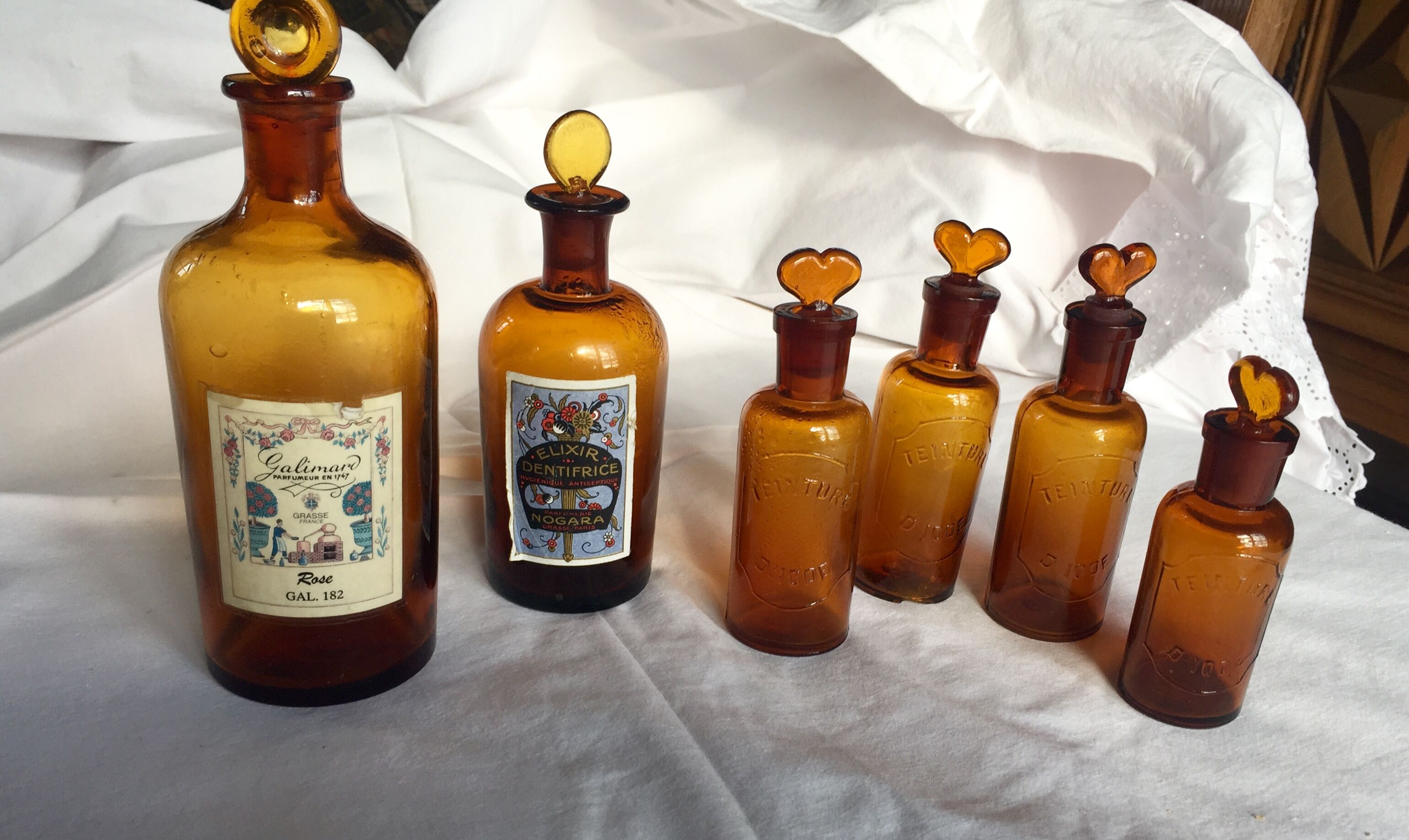 Pharmacy bottles