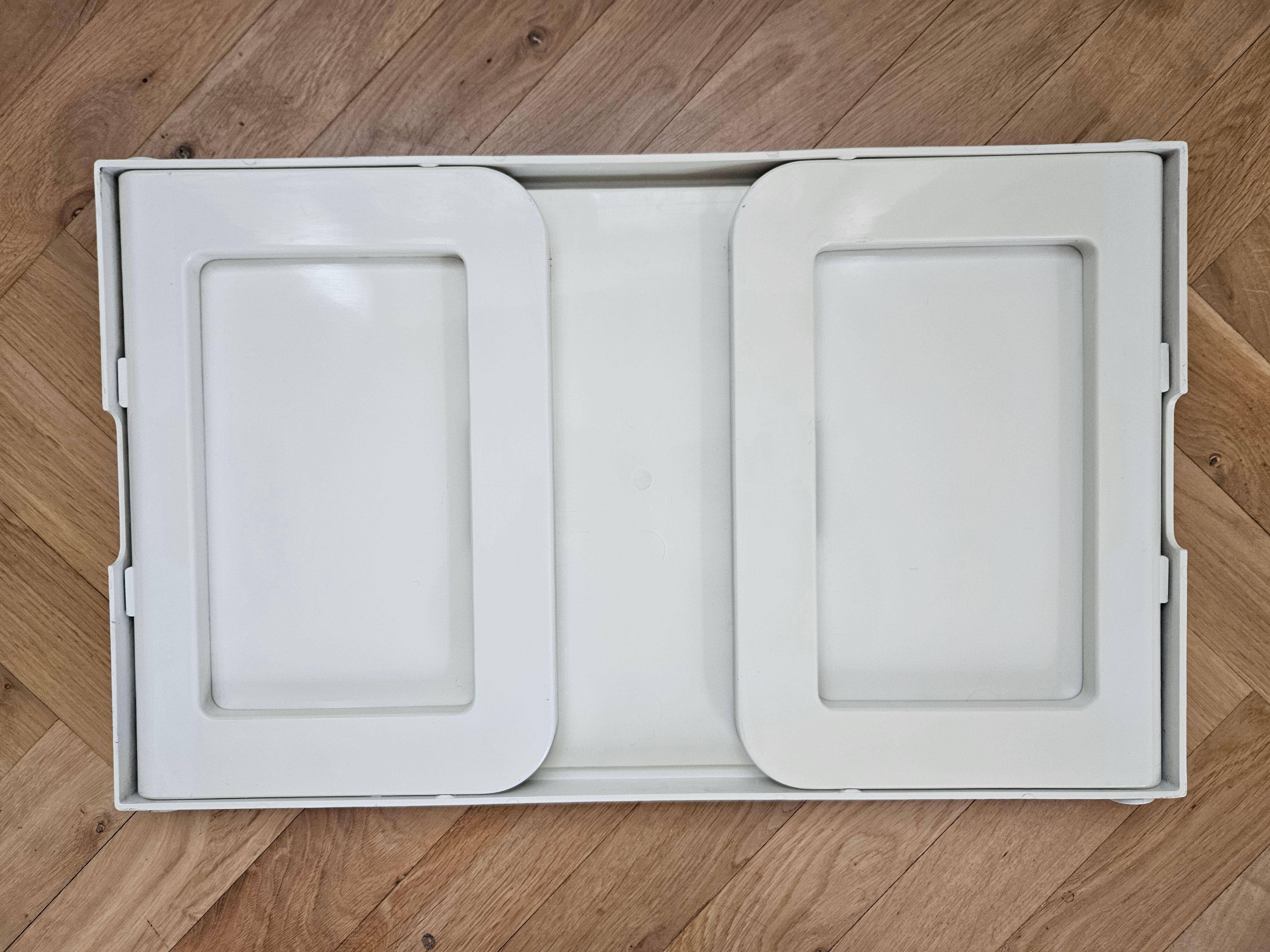 Midcentury Space Age Bed Breakfast Table Tray Guzzini, Luigi Massoni, 1970s