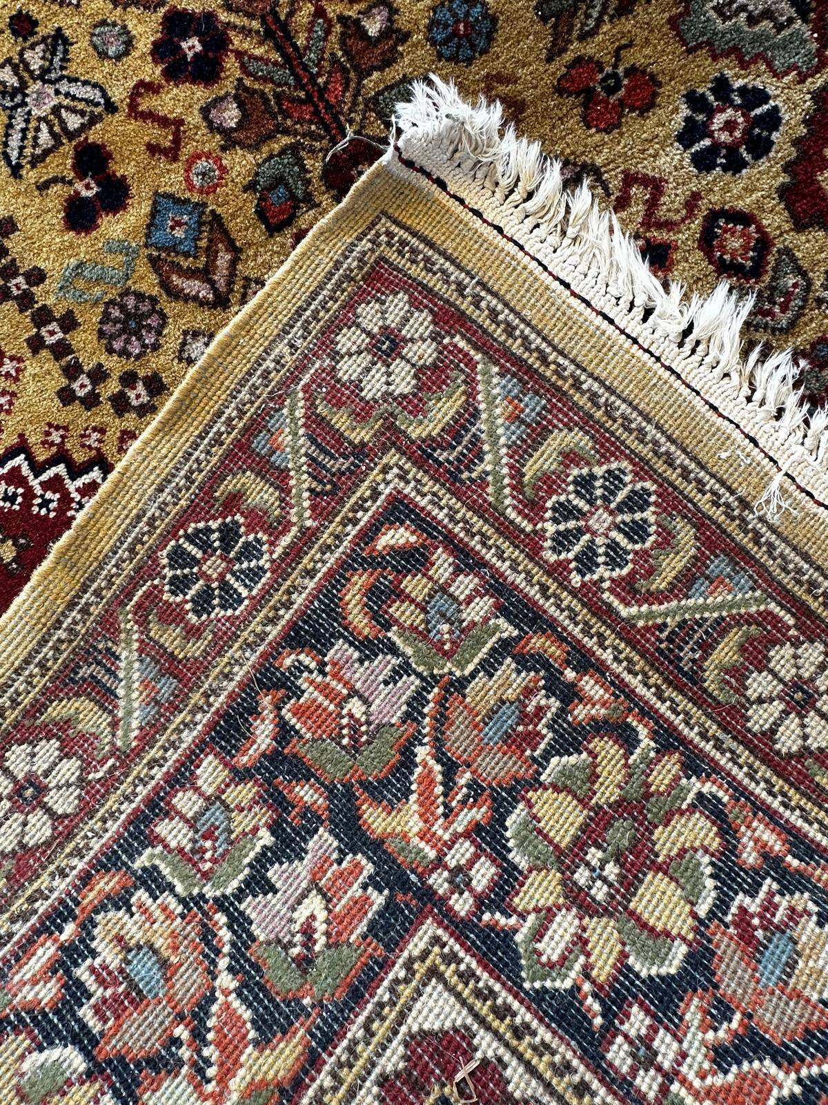 Handmade Persian carpet 182cm x 273cm