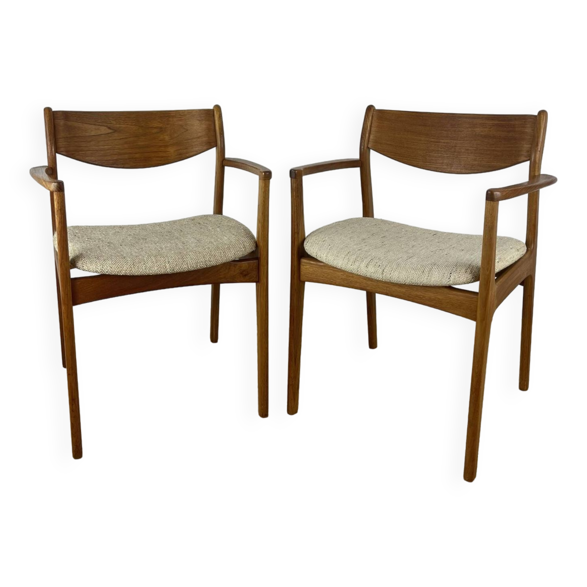 Pair of Danish armchairs by PE Jorgensen