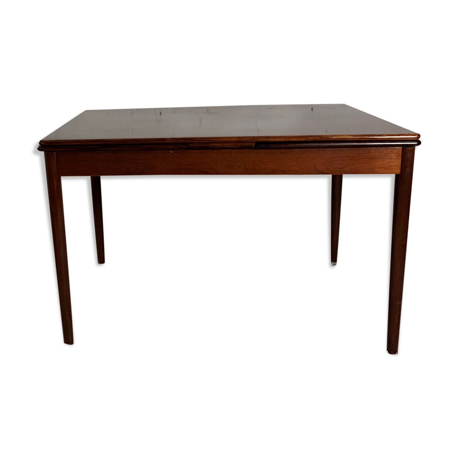 Danish rosewood dining table with extensions, 1960s