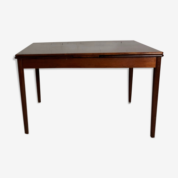 Danish rosewood dining table with extensions, 1960s