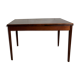 Danish rosewood dining table with extensions, 1960s