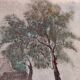 French vintage oil painting