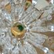 Pair of vintage glass candlesticks