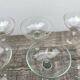 6 verres soufflés / coupes anciennes