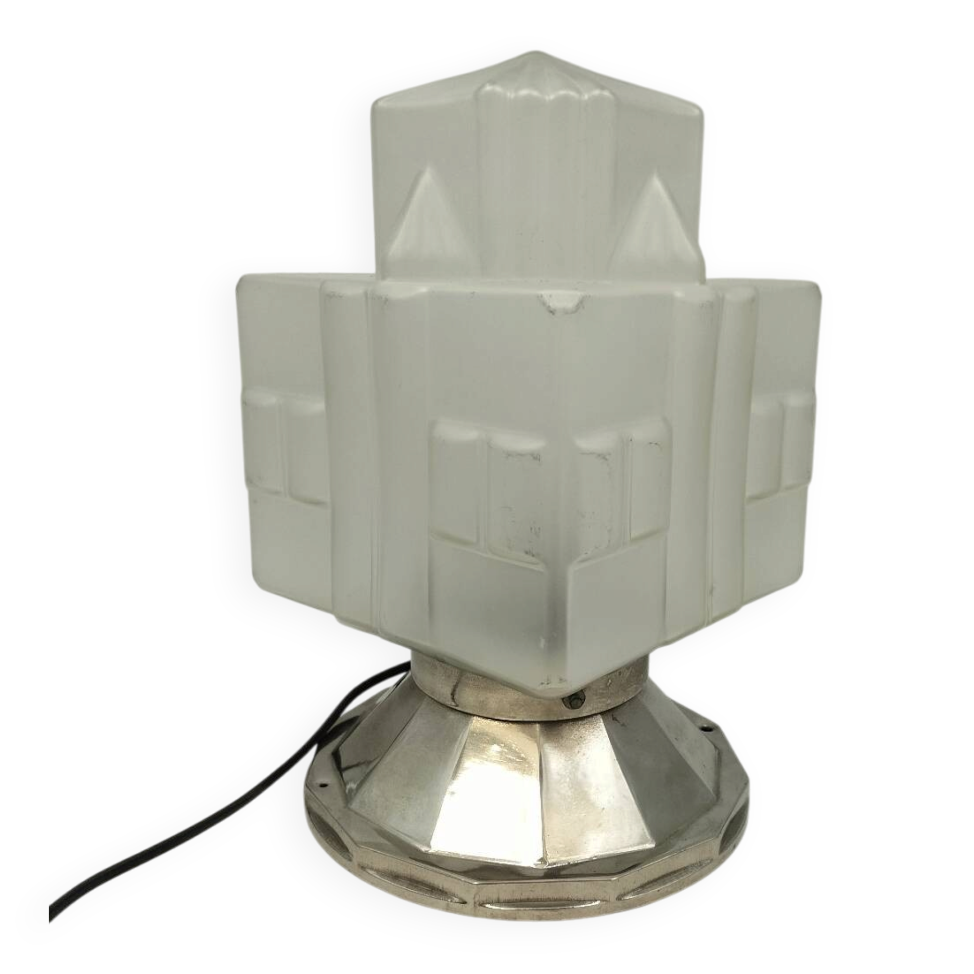 Art Deco table lamp "skyscraper"