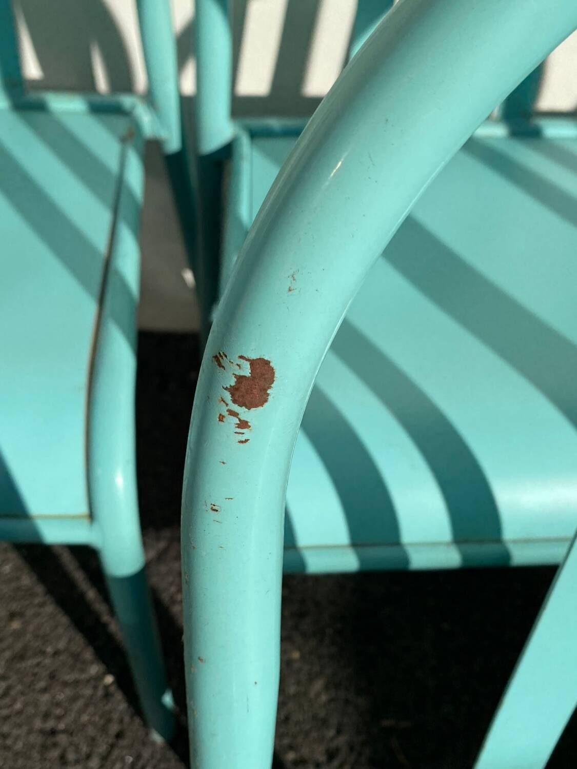 Old restaurant chair