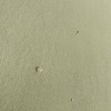 Patinated green baluster table