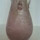 Large Murano scavo glass vase h 37 cm