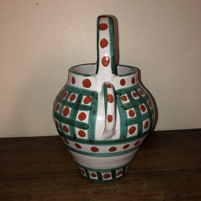 Vintage Vallauris service signed A.Fazio