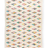 Kilim berbere with colored patterns 100 x 60 cm