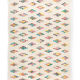 Kilim berbere with colored patterns 100 x 60 cm