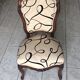 Napoleon 3 Style armchair / fireside chair in mahogany