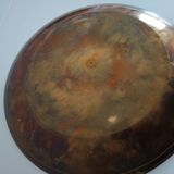 Plat cloisonné et laiton