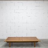 1970 Scandinavian wardrobe with shelves and mirror, 21x126, 2 doors.