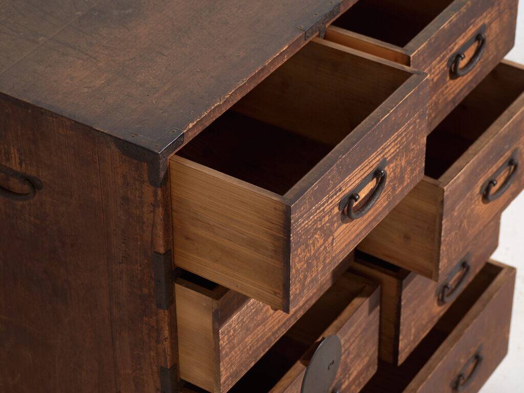 Antique Japanese tansu – Meiji/Taishō period (c.1868-1926) #88