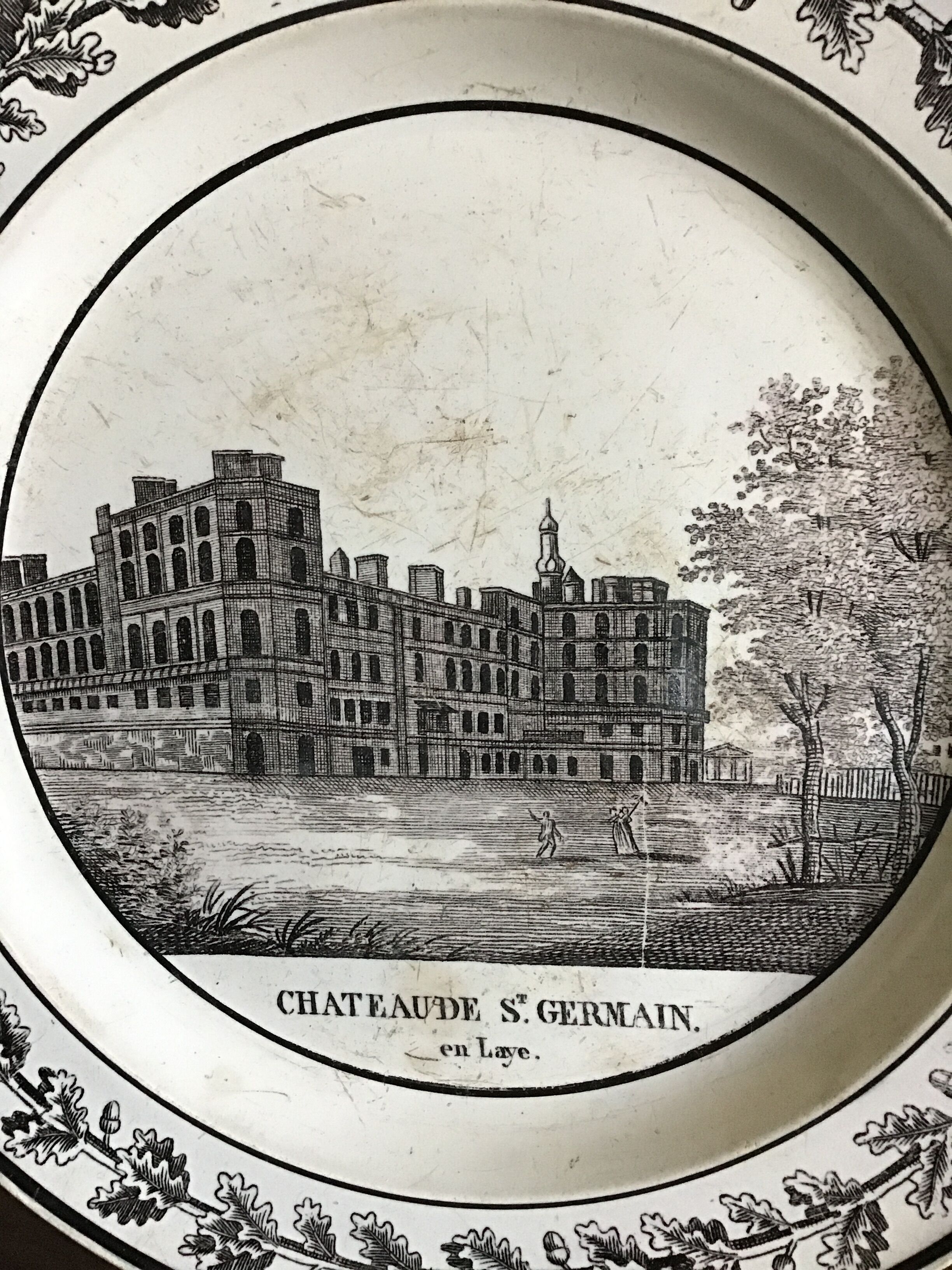 Creil Montereau Plate