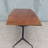 Vintage mahogany table Italian design from the 1960s