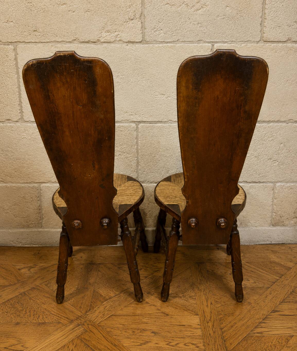Paire de chaises époque Art Nouveau, école de Nancy, 1900