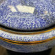 Vintage standing candy in glazed porcelain
